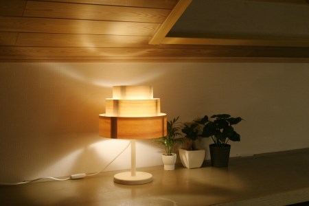 木工工作キット「陽林」 加賀谷木材 | 木工 体験 照明 インテリア DIY 木製 灯 親子 子ども ライト 家族 作る 優しい 北海道 津別町 送料無料