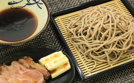 鴨つけ蕎麦 20食 5食×4袋 つゆ付き そば 冷蔵生麺 贈答 ギフト sh-sbktx20