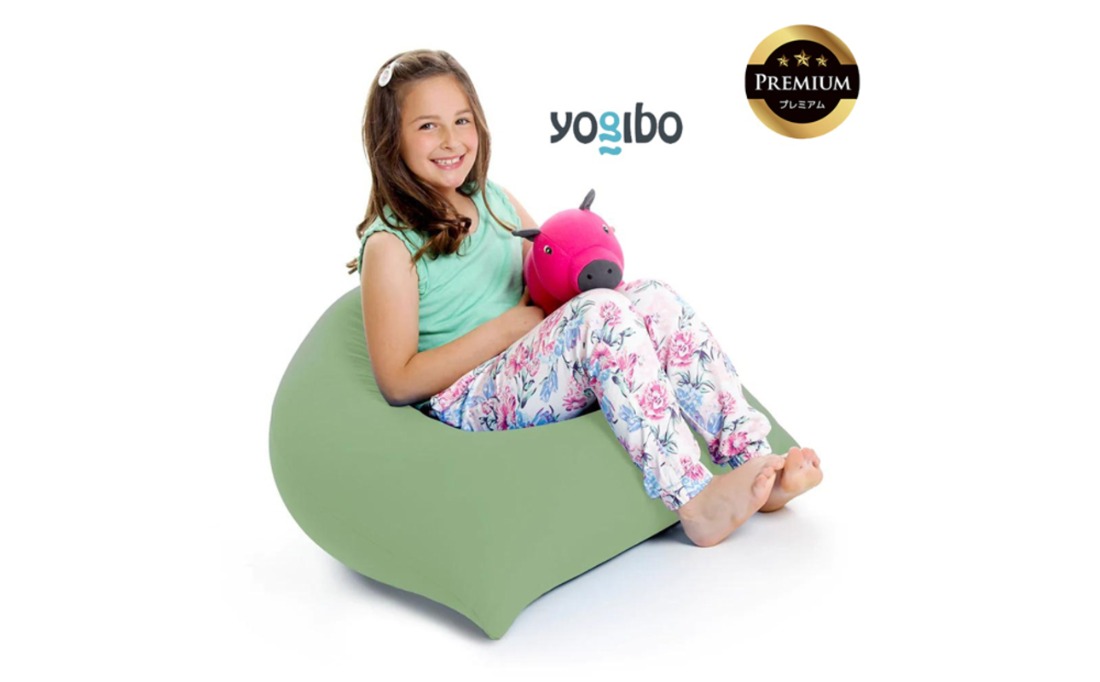 Yogibo Pyramid Premium（ヨギボー ピラミッド プレミアム）＜ピスタチオ＞-[G777-13]