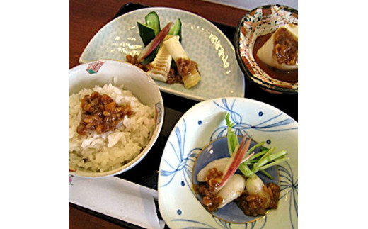 しょうゆの実　食べ方の例