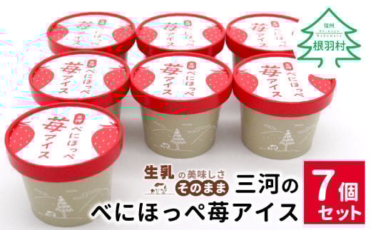 
            マーブルアイスのべにほっぺ苺アイス 7個セット 5000円 紅ほっぺ　いちご　アイスクリーム　ソフトクリーム　スイーツ　デザート いちごミルク 苺 イチゴ
          