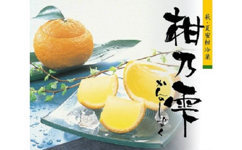 【ふるさと納税】【352047000527】萩夏蜜柑冷菓 柑乃雫
