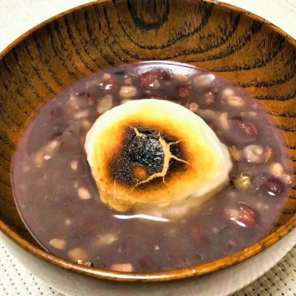 餅 雑穀ぜんざいとまるもち2袋のセット[AIBB013]