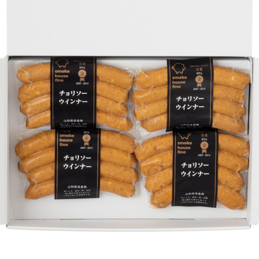 ＜スモークハウスファイン＞金賞受賞チョリソーウインナー110g×4P