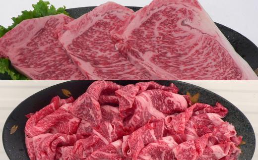 おおいた和牛サーロインステーキ＆切り落とし 計1600g  牛肉 お肉 ＜154-018_6＞