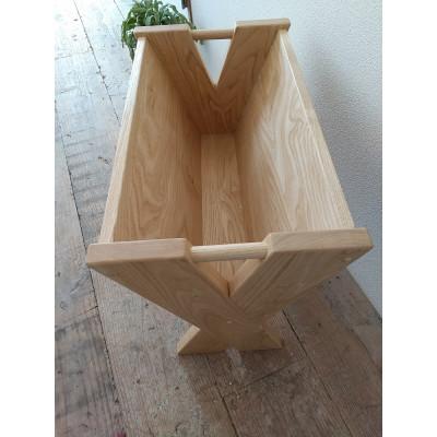 ふるさと納税 藤枝市 マガジンラックX　ブックスタンド 本 雑誌 木製 国産 |  | 01