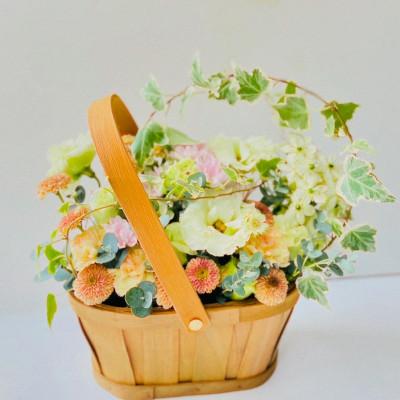 ふるさと納税 大刀洗町 季節の生花で彩るお供えアレンジメント〜想い〜