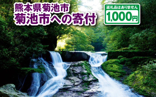 
菊池市への寄付(返礼品はありません) 熊本県 菊池市 返礼品なし 1口 千円
