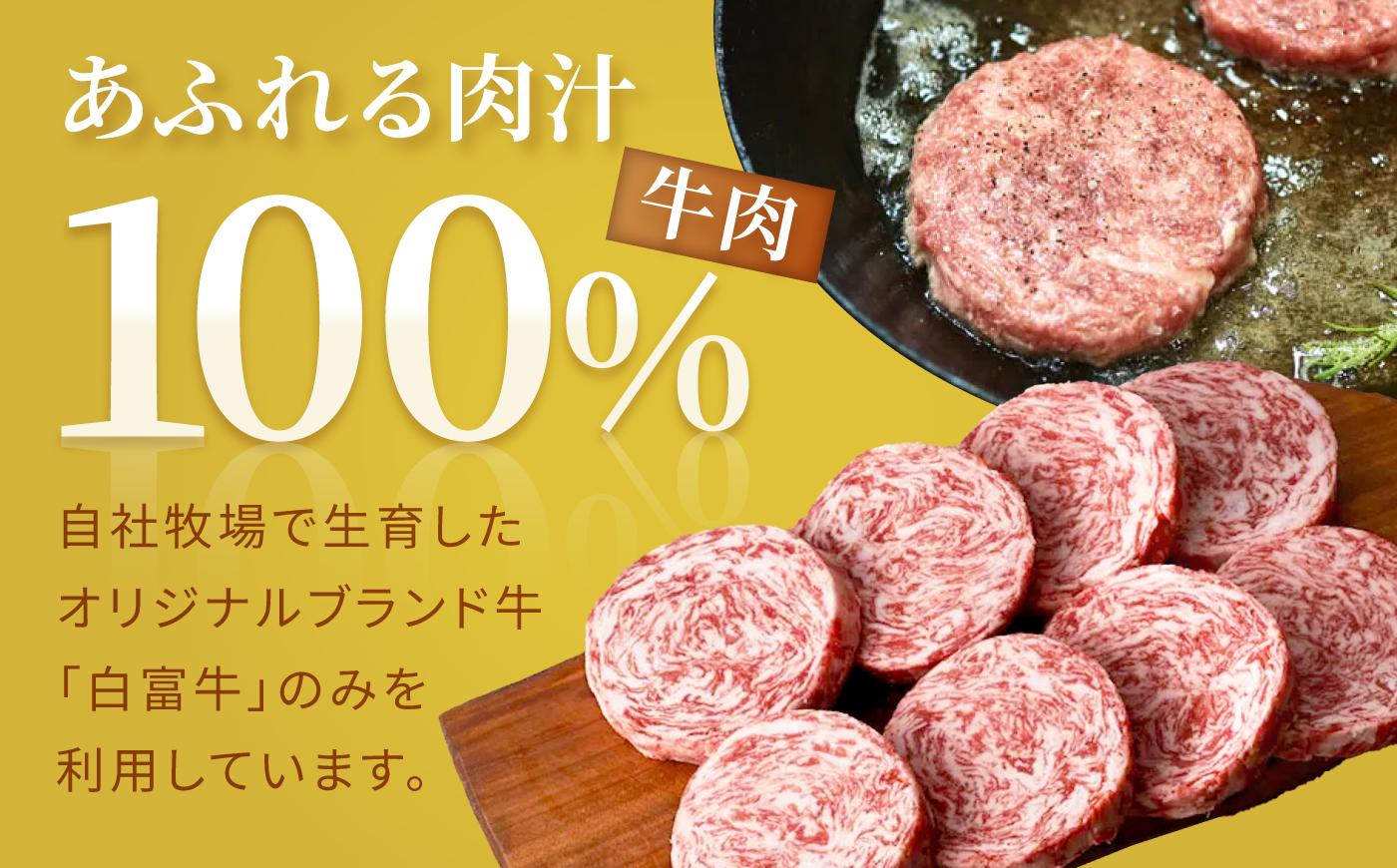 【牧場直送】【3回定期便】牛肉100％ふんわりロールステーキ 80g×8個【有限会社佐賀セントラル牧場】お肉 [IAH051]
