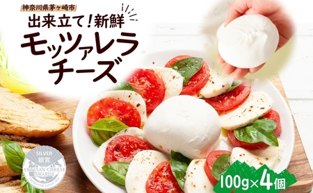 モッツァレラチーズ 手作り 神奈川県産 モッツァレラチーズ【100g×4個】