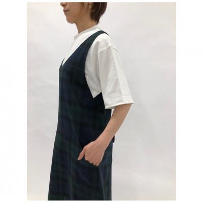 ふるさと納税 西脇市 播州織エプロンホームドレス(ブラックウォッチ) |  | 03