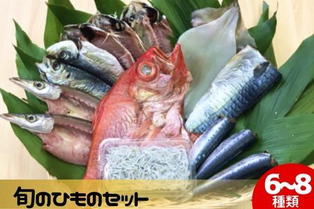  冷蔵 旬のひもの 干物 セット 6～8種  / ひもの 国産 詰め合わせ