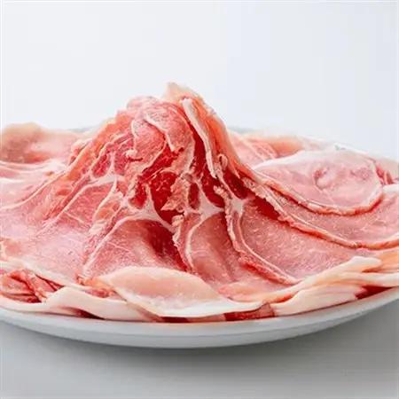 南部福来豚もも肉　スライス(焼き肉用)1kg【配送不可地域：離島】【1500465】