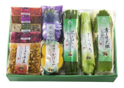期間限定 夏の特撰 京つけもの 詰合せ 10品＜京つけもの もり＞　※6月より順次発送　※ギフト対応可
