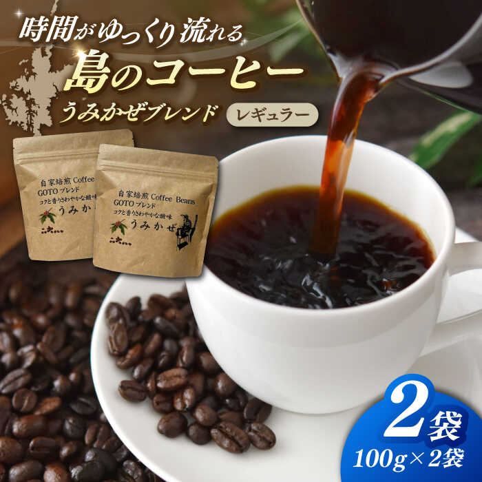 【ふるさと納税】Fuuki Coffee Roaster うみかぜブレンド2パック【冨喜】[RBO028]