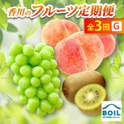 ふるさと納税 香川県 【発送月固定定期便】香川のフルーツ(3G)全3回