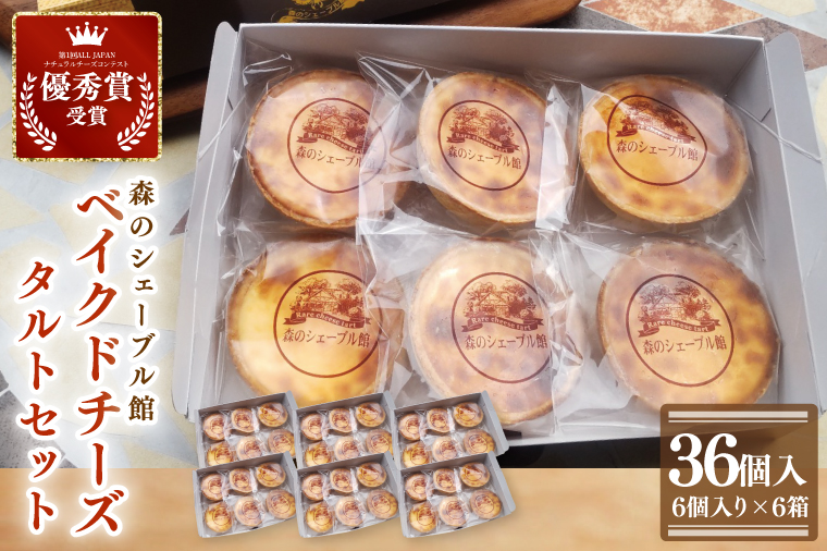 ベイクドチーズタルト36個セット（6個入×6箱）【ケーキ スイーツ 洋菓子 コンテスト 受賞 お取り寄せ ギフト 贈答 お土産 プレゼント 水戸市 茨城県】（BE-8）