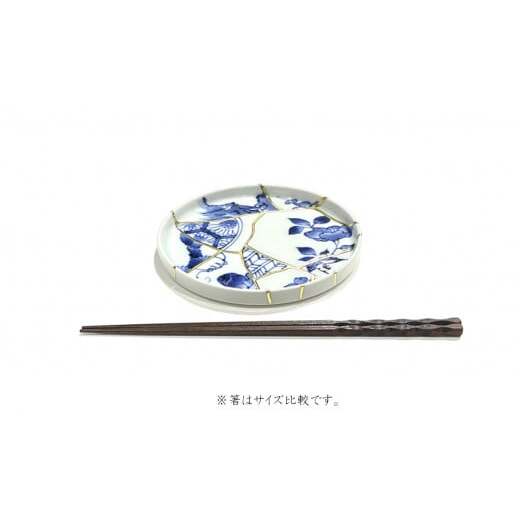 有田焼伝統工芸士 石原豊孝・金継手5寸プレート 24to3 西富陶磁器 A40-140_イメージ3