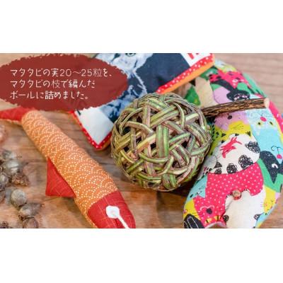 ふるさと納税 鶴岡市 ねこのおもちゃ　またたびギフトセット【赤系】　アトリエかおる |  | 01