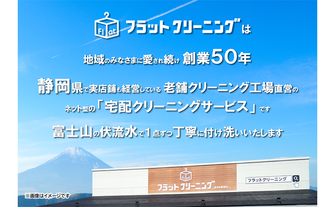 【フラットクリーニング】スピード20点パック利用券 チケ