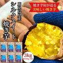 【ふるさと納税】 鹿児島県産 さつまいも シルクスイート 焼き芋 3kg(500g×6袋) いも 芋 さつま芋 蜜芋 シルクスイート 焼き芋 スイーツ【株式会社憲】