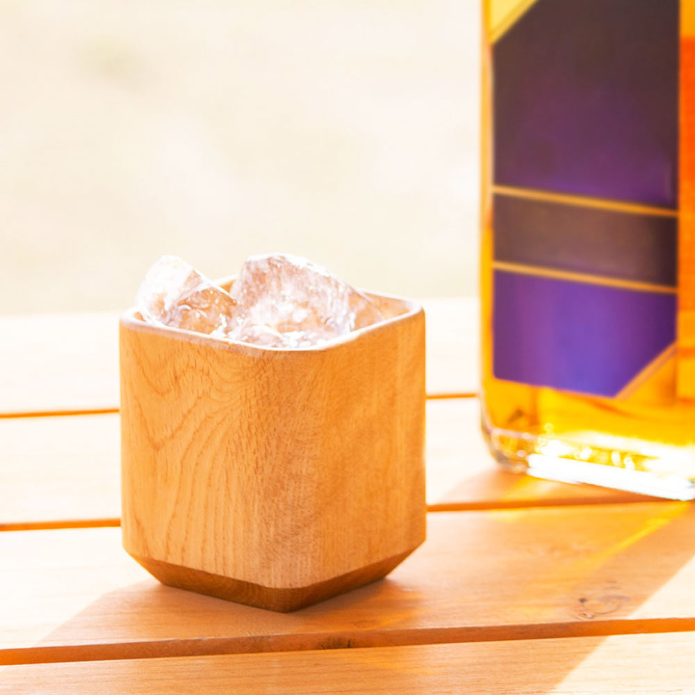 【ふるさと納税】家具のひらやま クラシキウッドタンブラー×1 食器 タンブラー 工芸品 岡山県 倉敷市 送料無料