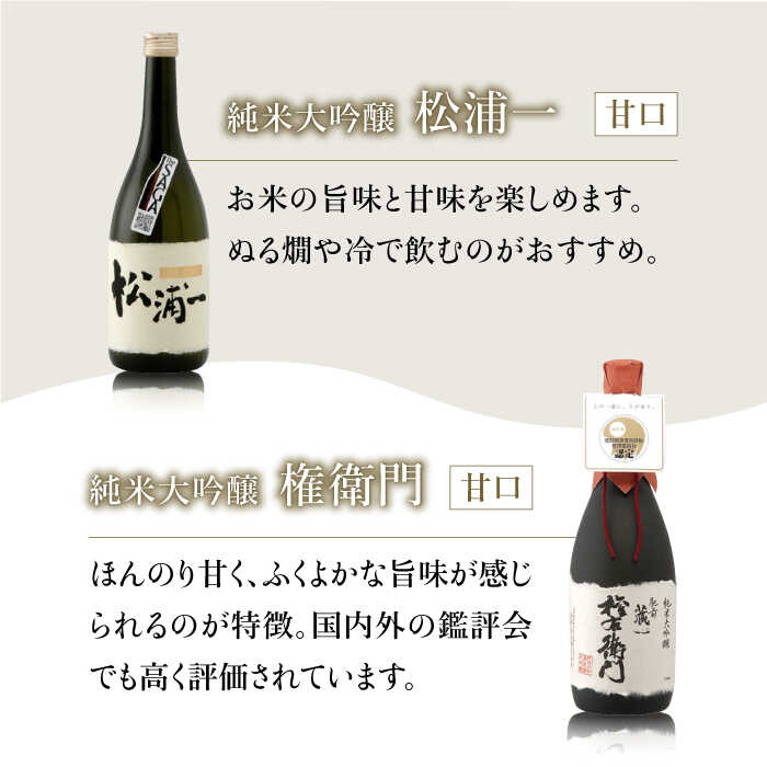 THE SAGA認定酒≪おまかせ6回定期便≫純米大吟醸酒720ml×2本【ブイマート・幸ちゃん】 [FAL042]