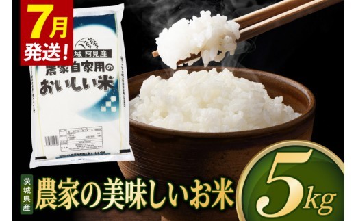 米 農家の美味しいお米 精米 5kg 令和8年産 茨城県産 阿見町産 お米 こめ コメ ごはん 白米 茨城県産米 単一米 単一原料米 安心 安全 送料無料 国産 人気 数量限定 （85-R8a073_07）