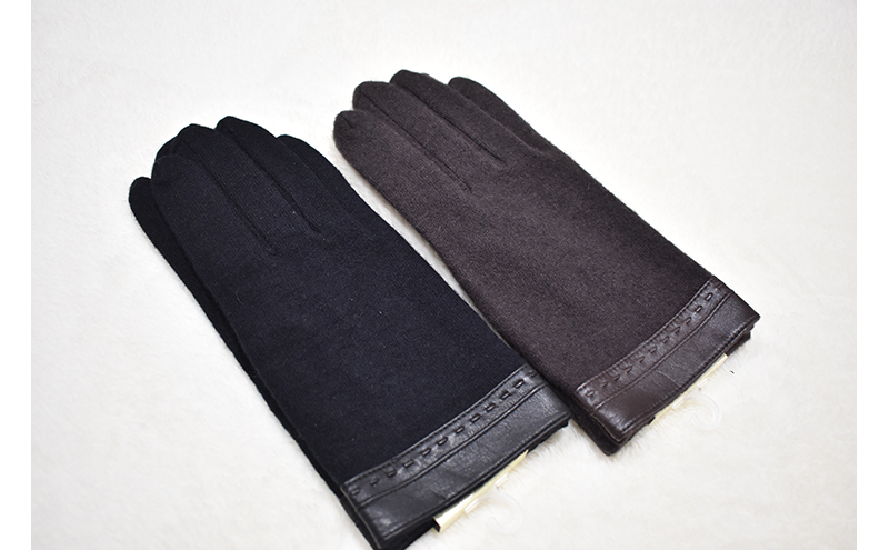 NEWメンズ手袋（革バイピングデザイン） ファッション小物 小物 冬 通勤 通学 お出かけ あったか手袋 あったかグッズ 男性用 男性用手袋 
