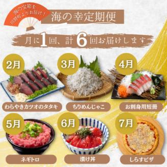 【四国一小さなまち】★2024年2月発送開始★ 《カネアリ水産》魚屋のうまいものづくし  6ヶ月定期便 （全6回）