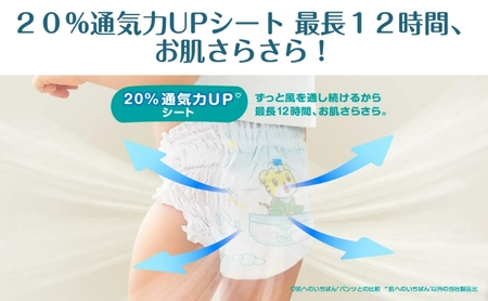 パンパース 通気性プラス パンツ タイプ 4パックと おしりふき 4パック[ Pampers おむつ オムツ ] ビッグ：40枚