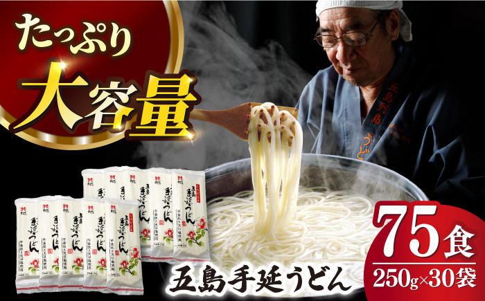 
【人気商品の大容量◎】 五島手延うどん 250g×30袋 大容量 業務用 常備用 五島うどん 麺【ますだ製麺】 [RAM028]
