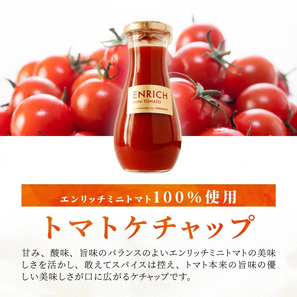 【定期便 全5回】エンリッチミニトマト　ジュース・ジャム・ケチャップセット OSMN007 | トマトジュース
