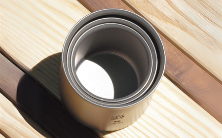 [ベルモント] ダブルマグHitoe スタッキング3点セット アウトドア用品 キャンプ用品 燕三条製 防災 防災グッズ 防災用品 【033S044】