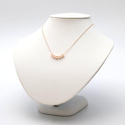 ふるさと納税 長崎市 あこや真珠(5.5-6mm珠、5粒)スルーペンダント/K18イエローゴールド |  | 01