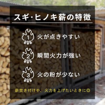 ふるさと納税 東白川村 焚付用 針葉樹 スギ薪&ヒノキ薪 4個セット タガ詰め |  | 02