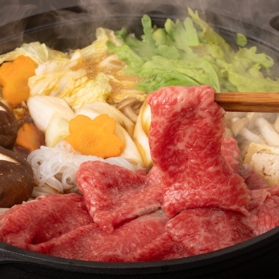 【もったいない！を食べよう】＜飛騨牛 肉のひぐち＞「飛騨牛」すき焼き用（もも・肩）800g（400gx2）