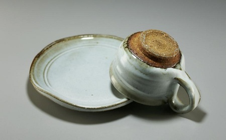 萩焼　コーヒーカップ（丸）｜HG000305