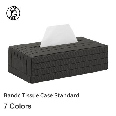 ふるさと納税 奥州市 暮らしを彩る道具 バンドシー ティッシュケース Standard チャコールグレー [AR084]