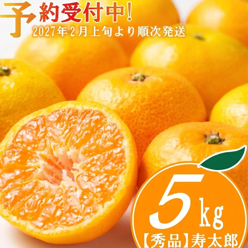 【予約受付】 秀品 寿太郎 みかん 5kg 