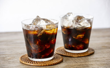 コーヒー 【3回定期便】 アイスコーヒーネルドリップ抽出無糖 1リットル6本 [ANDP011] コーヒー