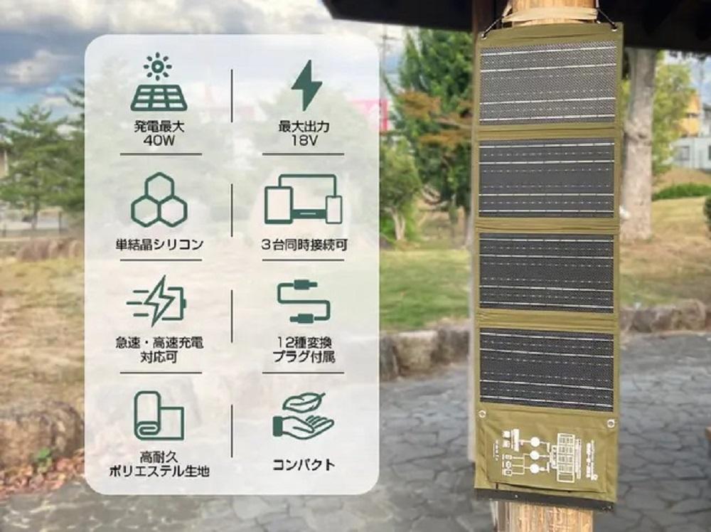 【ふるさと納税】持ち運びできるソーラーパネル ハイパワー 停電 防災 災害 防犯 モバイルバッテリー 太陽光発電 エコ 省エネ パワー 大容量 太陽光パネル 停電対策 地震 ソーラーチャージャー ソーラー充電 発電 車中泊 アウトドア スマホ モバイルバッテリー TYH-B4W