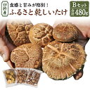 【ふるさと納税】臼杵産 ふるさと 乾しいたけ Bセット（計480g）3袋 小粒どんこ こうこ どんこ 椎茸 しいたけ シイタケ きのこ 干ししいたけ 原木栽培 産地直送 国産 九州産 大分県 臼杵市 送料無料