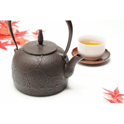 ふるさと納税 奥州市 南部鉄器 鉄瓶 棗輪 1.2L 【伝統工芸士 佐藤圭 作】 [Y0061] |  | 03