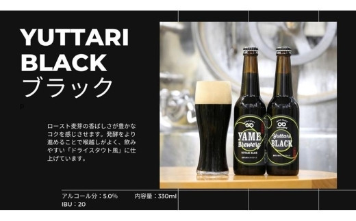 クラフトビール 飲み比べ2種6本 【ブラック 金賞受賞 / ぶどうIPA 銅賞受賞】 福岡 八女ブルワリー