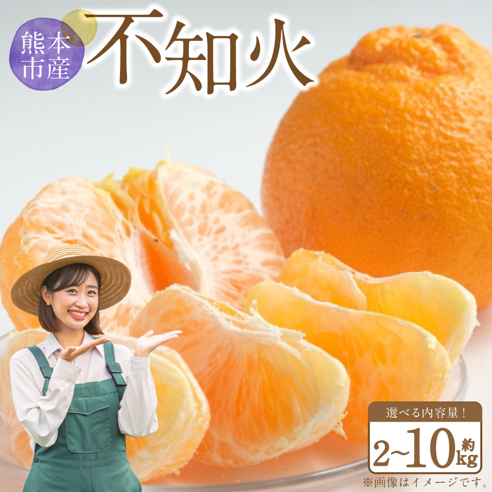【ふるさと納税】 不知火 （デコポンと同品種） ＜選べる＞約2kg または 約5kg または 約10kg 7000円 ～ 20000円 7000円 ～ 2万円 サイズ不選別 蜜柑 柑橘 しらぬい 果実 果物 フルーツ 国産 常温 先行予約 送料無料 【2026年2月上旬～2026年3月下旬迄発送予定】