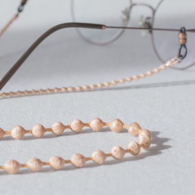 ふるさと納税 桐生市 刺繍グラスコード　ウッドベージュ |  | 02