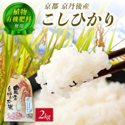 ふるさと納税 京丹後市 京丹後米〜水と文化が育んだ〜こしひかり 精米 2kg 環境に優しいこだわりの肥料で育てたコシヒカリ