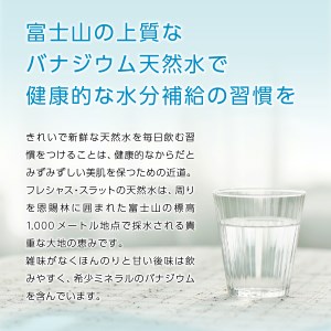 【6ヶ月お届け！】ウォーターサーバー詰め替え用天然水定期便　FRECIOUS　Slat　９．３Ｌ×２本（１箱）