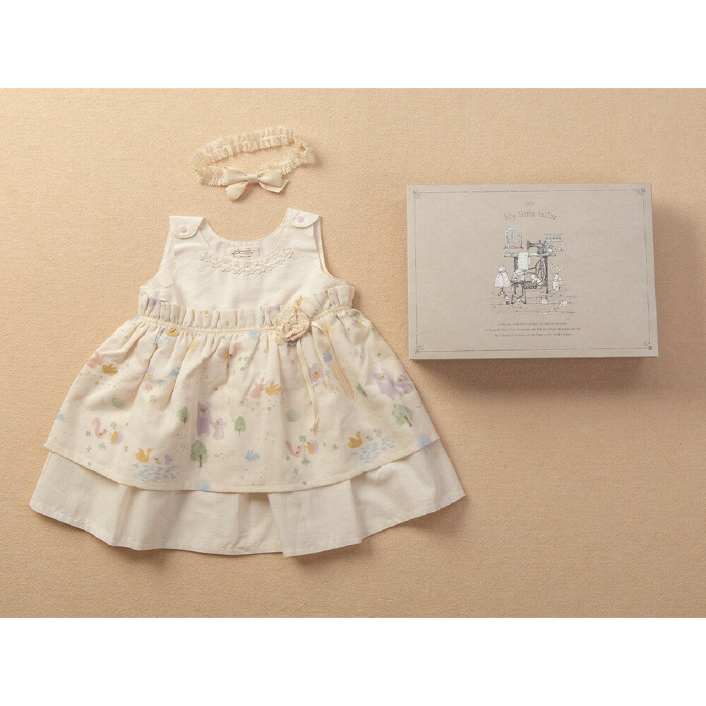 【ふるさと納税】ドレス＆ヘアバンド　ギフトボックス付き TAK118 | 雑貨 日用品 人気 おすすめ 送料無料